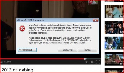 přikládám co se mi zobrazuje.