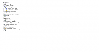 Zde je správce zařízení