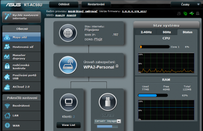 UvodZatez.png (203.38 KiB) Zobrazeno 2775 x Mapa sítě + status