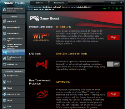 Možnosti nastavení pro hry