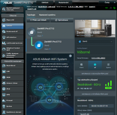 MESH propoj WiFi 6GHz